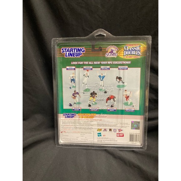 Brett Favre 1999 - 2000 Classic Doubles QB Club Special Edition Starting Lineup - Picture 2 of 2